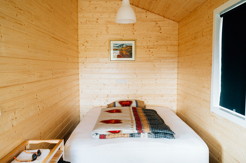 habitación interior de una casa de madera prefabricada venta de cabañas prefabricadas